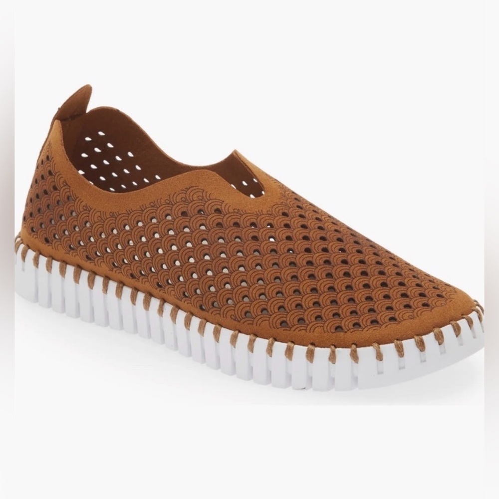 EUC- Ilse Jacobsen ‘Tulip’ Laser Cut Out Flats - Picture 1 of 11